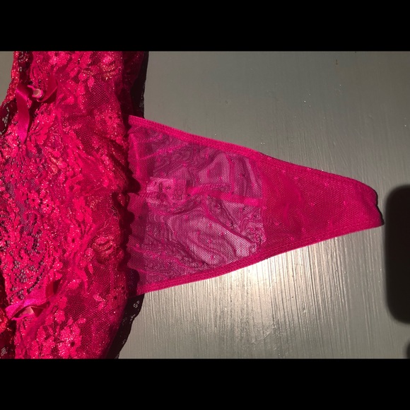 Gorgeous “Black bow”bra set S/34B - Picture 12 of 15